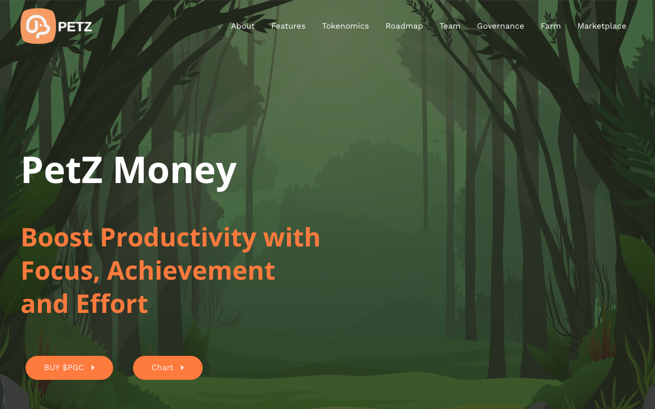 PetZ Money - Boost Productivity with Focus, Achievement and Effort