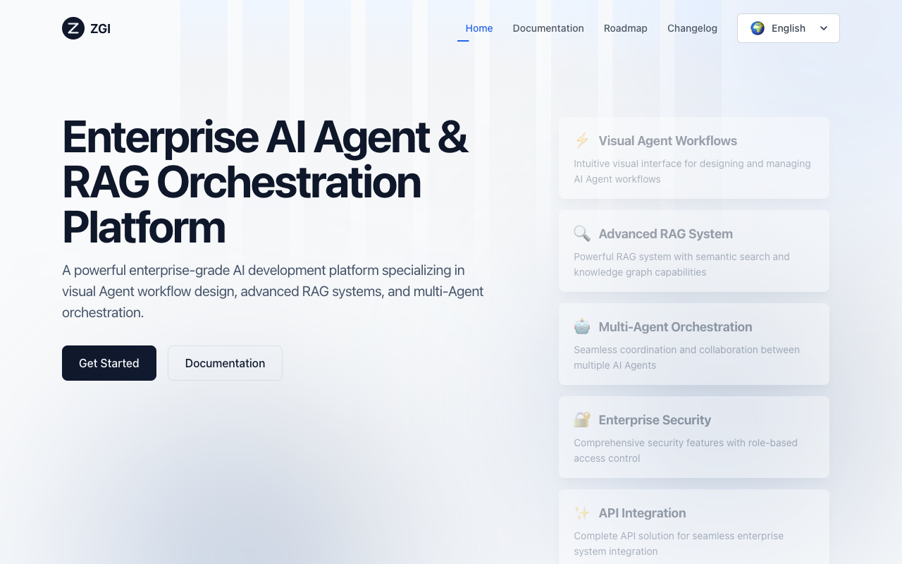 zgi - Simplifying AGI Development with an All-in-One Platform AGI Development