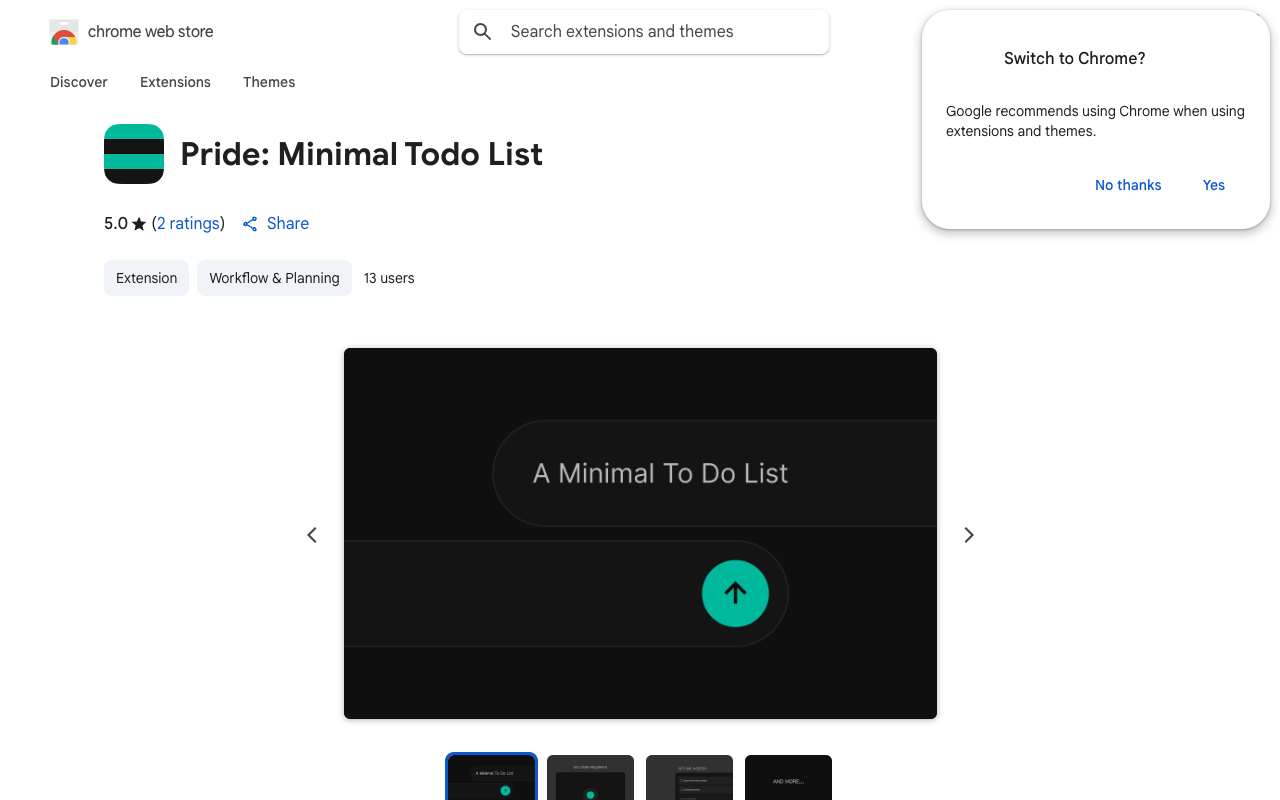 Pride: Minimal Todo List - Boost Your Productivity with a Simple Chrome Extension
