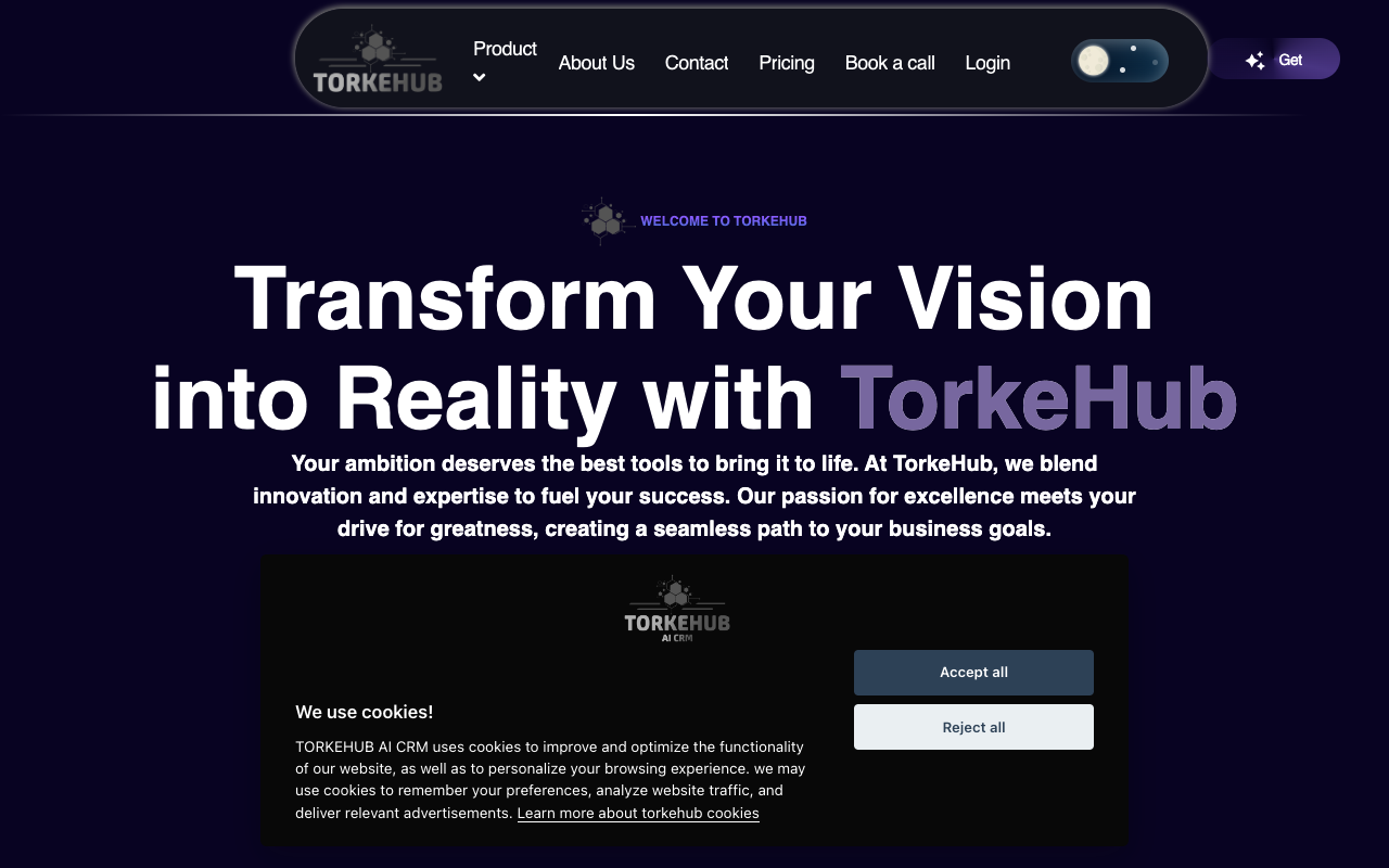 TorkeHub - Fuel your growth with TorkeHub AI CRM!