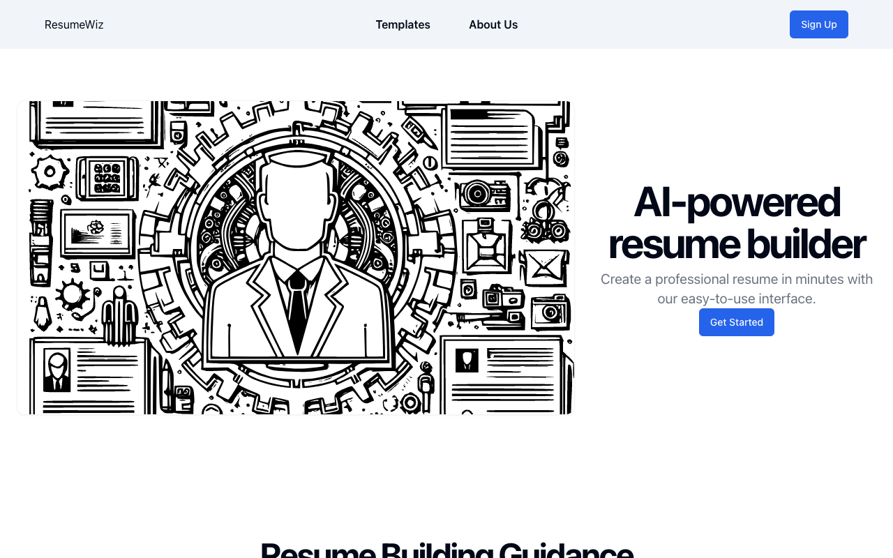 ResumeWiz - Craft Your Perfect Resume with Ease!