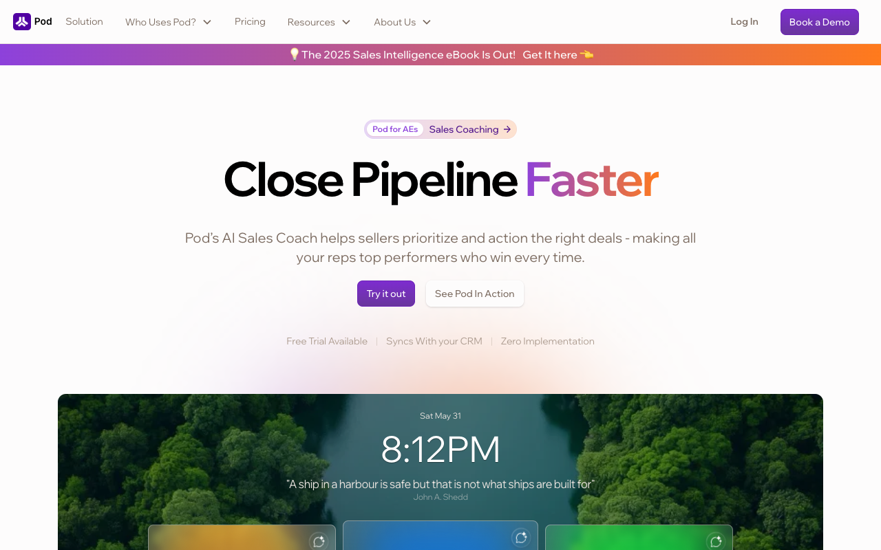 Pod 2.0 - The AI pipeline coach to sell more