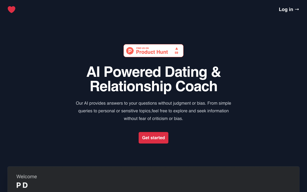 LoveAdvisor AI - Master Modern Romance with Personal AI Relationship Guide!