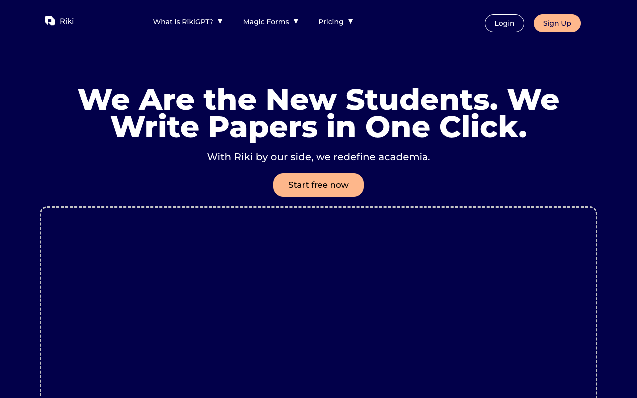 RikiGPT - The DALL-E of academic research papers