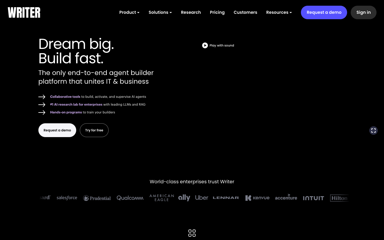 Writer AI Studio - The fastest way to build AI apps