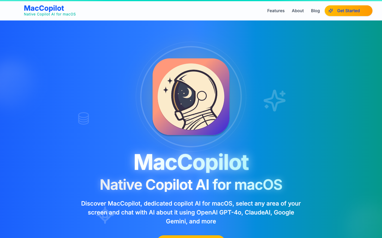 MacCopilot - Your Native Copilot App for macOS