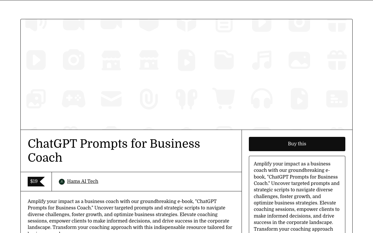ChatGPT Prompts for Business Coach - Unleash Your Coaching Potential