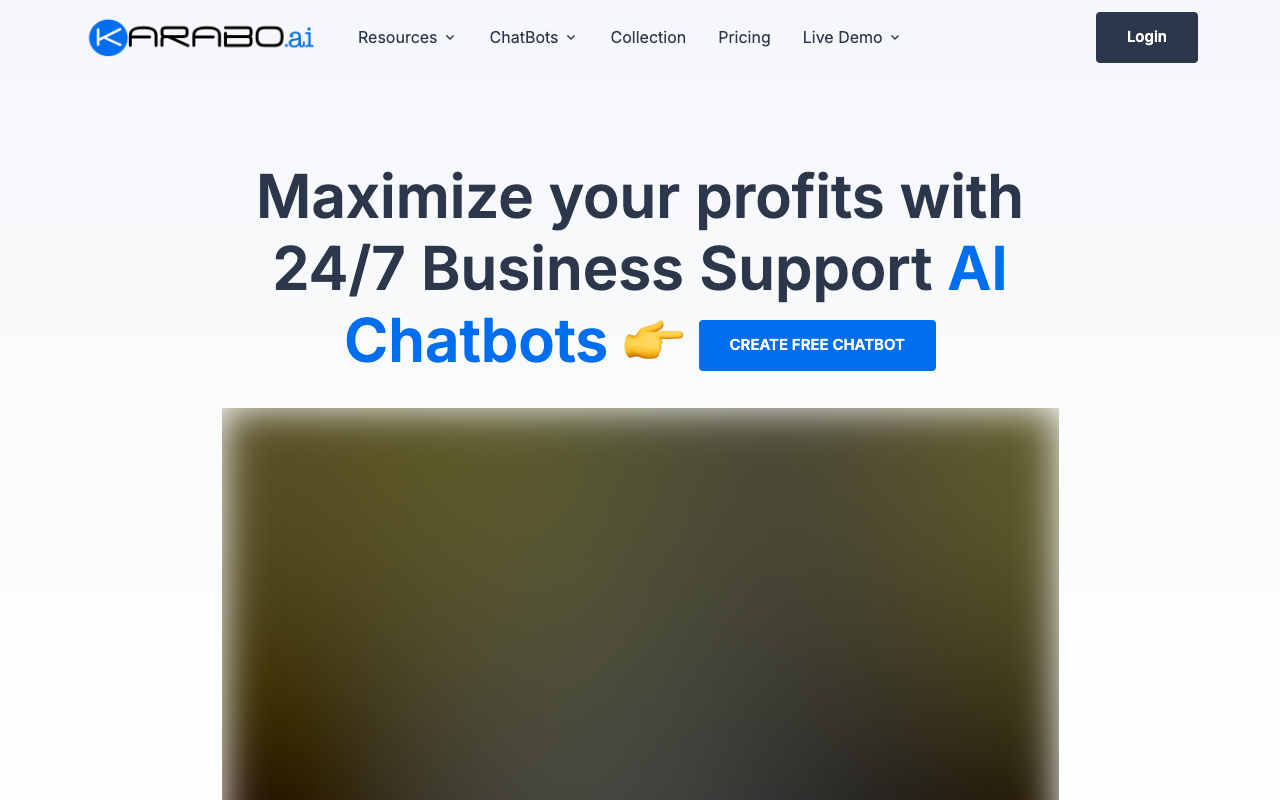 KaraboAI - Custom AI chatbots for your business AI Chatbots Business