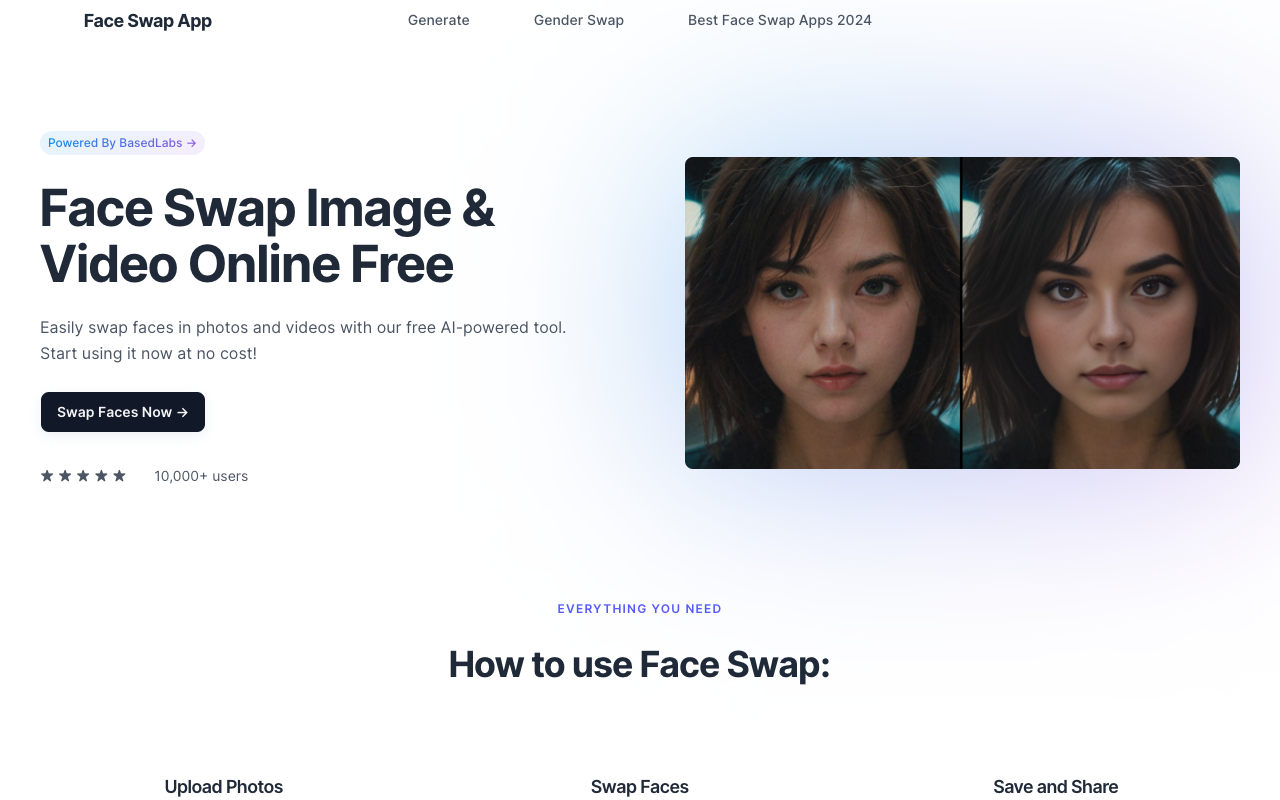 Face Swap App - Easily Swap Faces in Photos and Videos