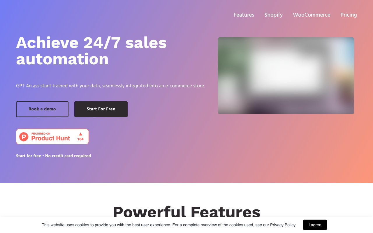 tak.chat - Boost Your Shopify Sales with GPT-4o Assistant
