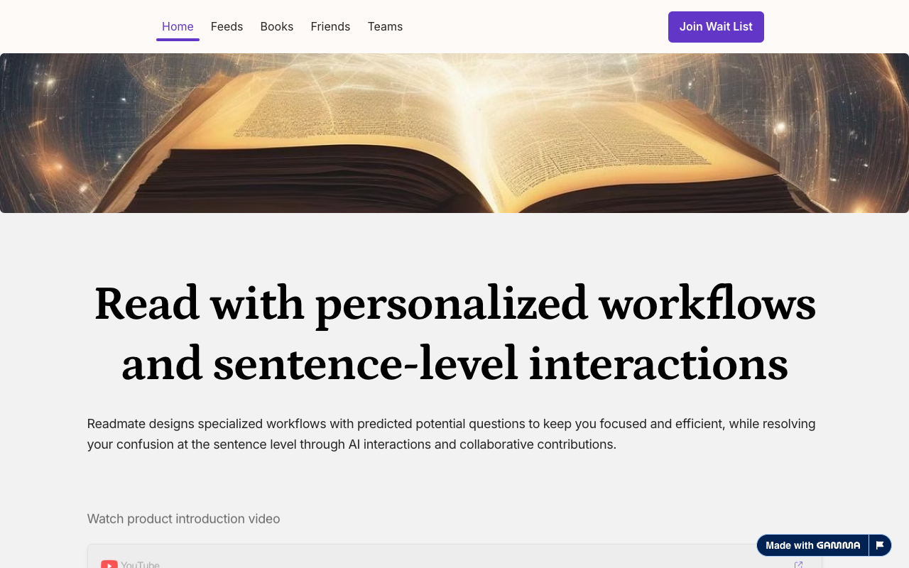 Bookmate - Read by AI Agents and Learn by Chat