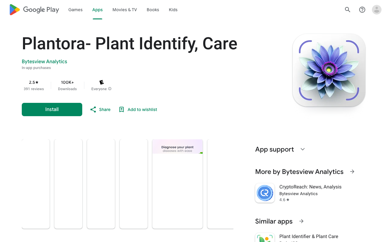 Plantora - Your Ultimate Plant Identification and Care Companion