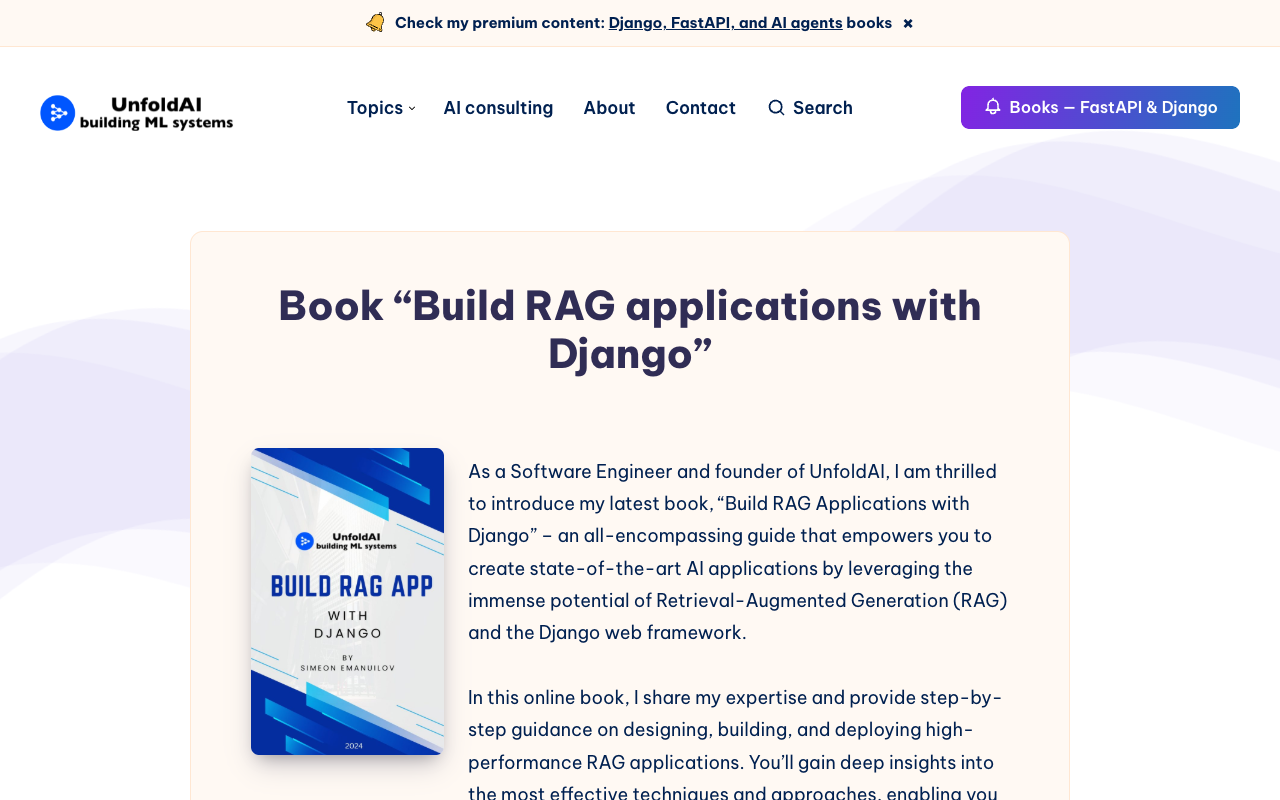 Build RAG Applications with Django - Master AI App Development Today