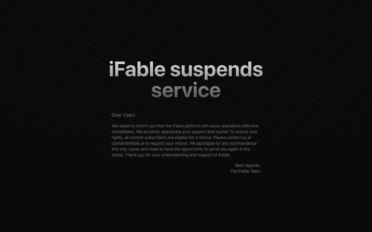 iFable.AI - Limitless AI-driven role-playing and storytelling