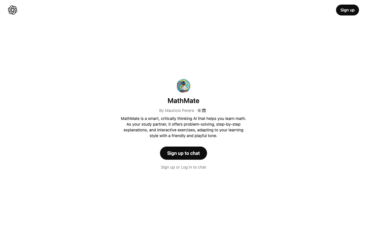 MathMate - Your Playful Study Partner for Math Mastery