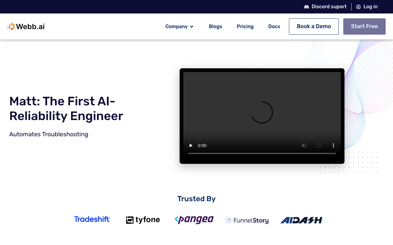 Matt by Webb.ai - The first AI-enabled reliability engineer