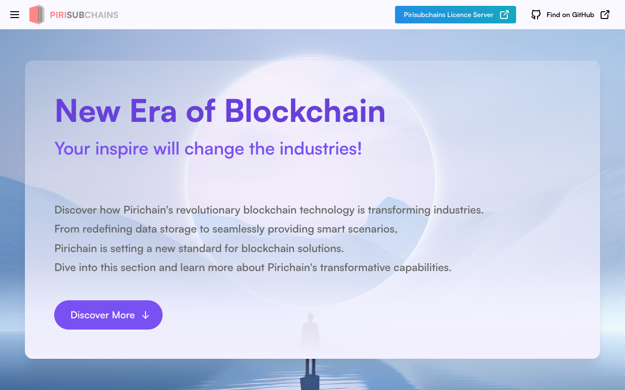 PIRISUBCHAINS - Create your own independent subchains and blockchain network