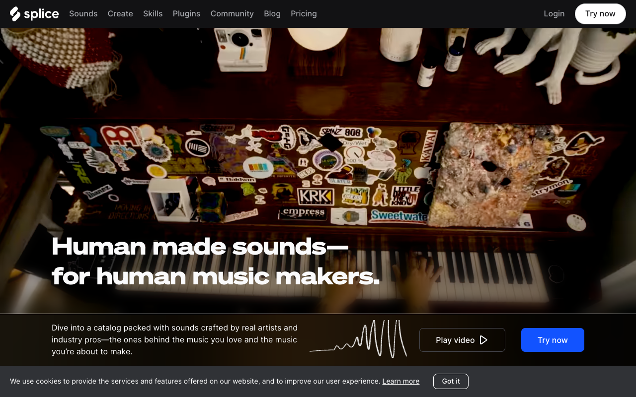 Splice Create - AI-Powered Songwriting Inspiration AI Music