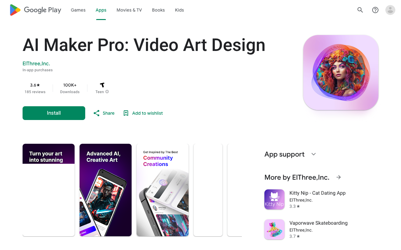AI Maker Pro: AI Photo, Video Generator - Turn Your Ideas into Stunning Art Pieces AI Art Design