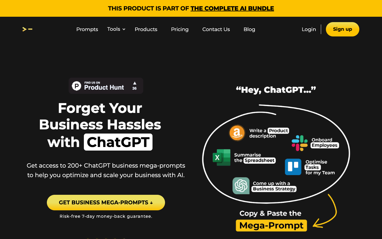 Optimize and Scale Your Business with 100+ Mega-Prompts for Business