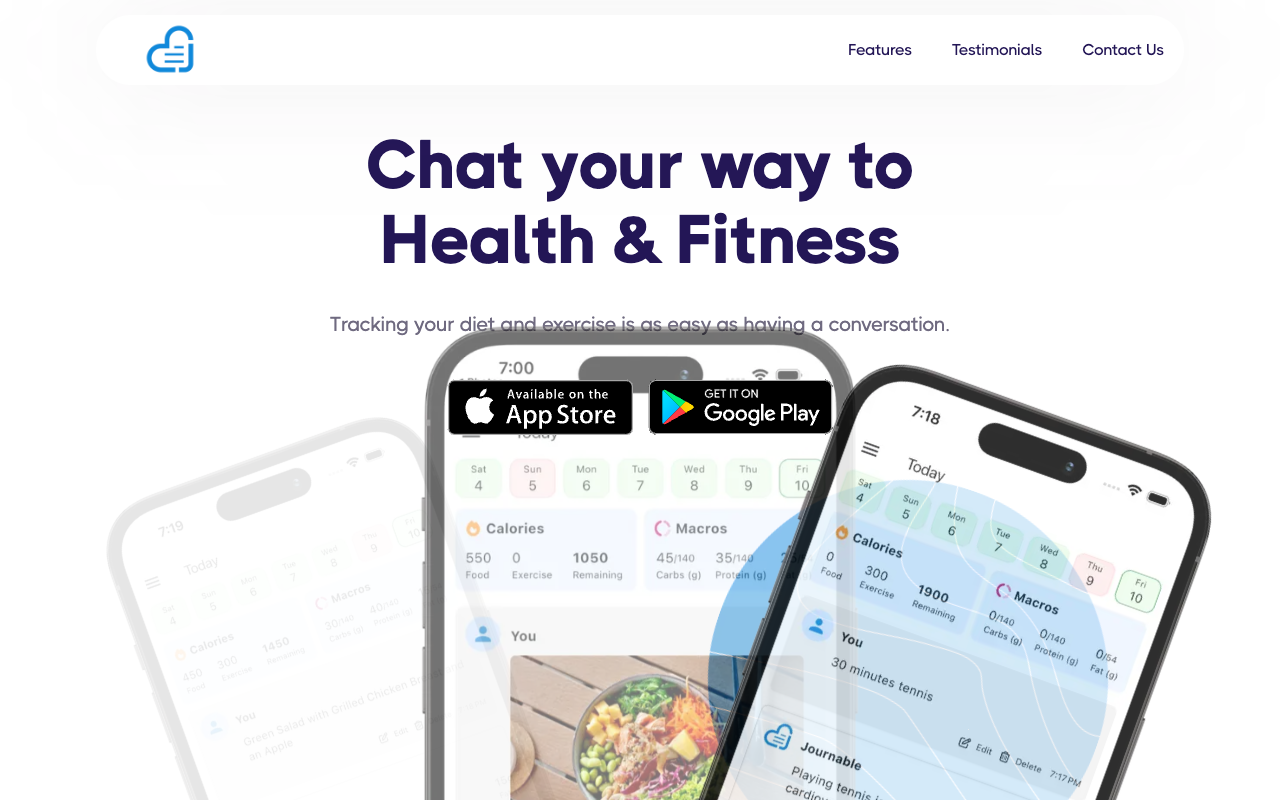 Journable for Professionals - AI-Assisted Nutrition and Fitness Coaching