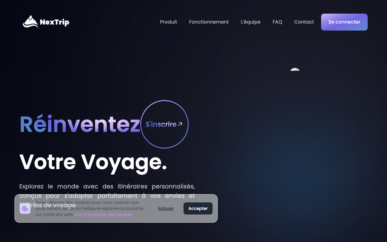 NexTrip - AI-Powered Travel Itineraries Tailored to Your Preferences