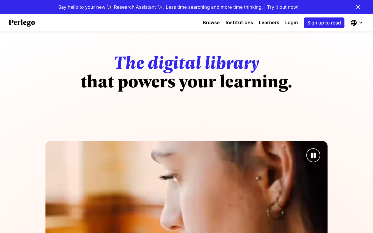 Perlego AI Researcher - Discover the most relevant academic sources