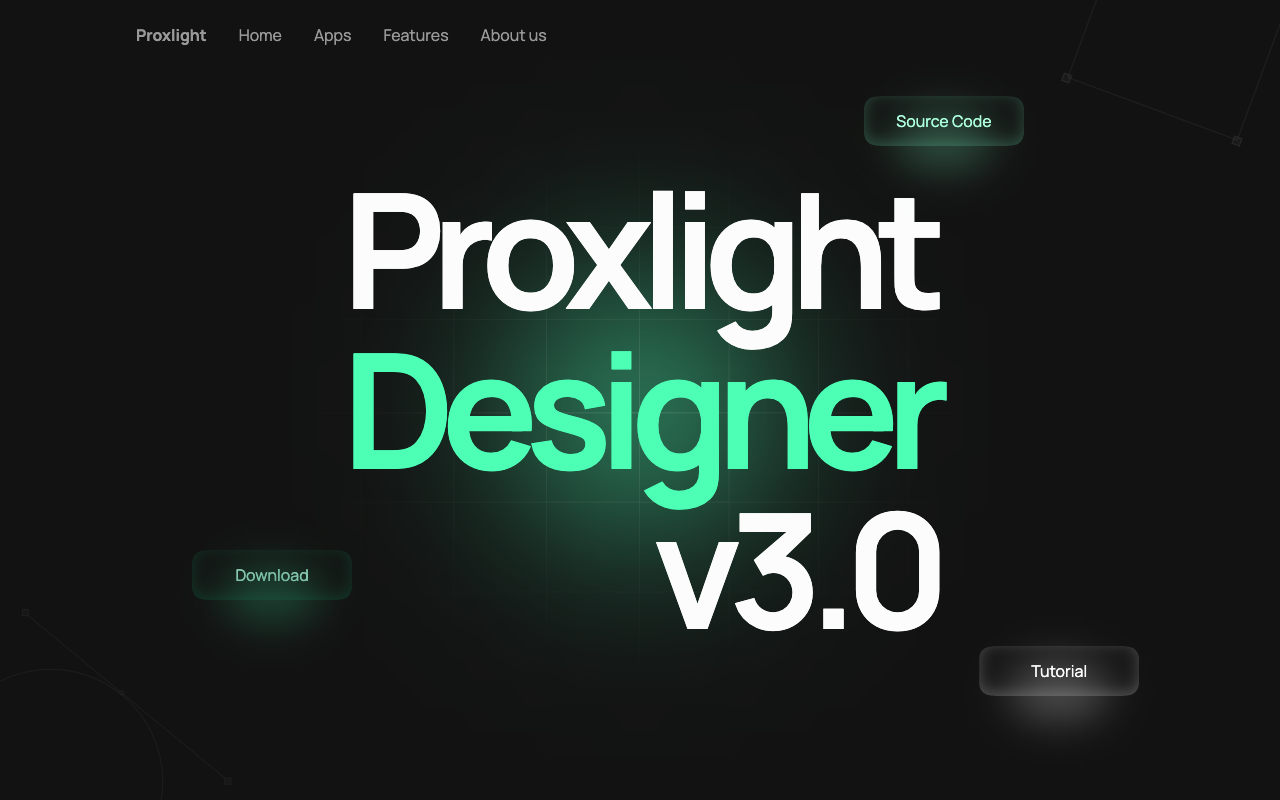 Proxlight Designer 3 - AI-Based GUI Application Builder
