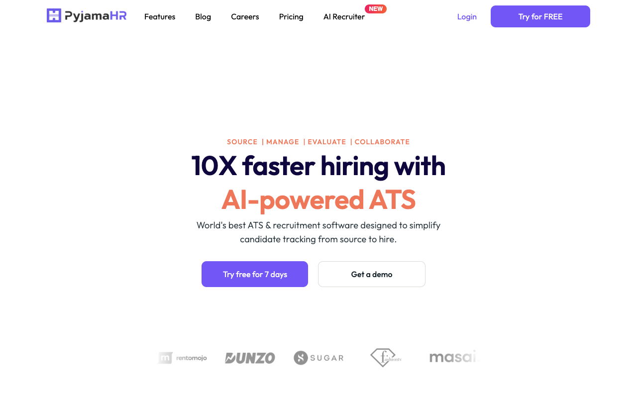 PyjamaHR - Put Your Hiring on Autopilot with AI