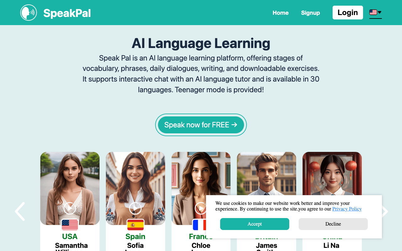 SpeakPal - AI Language Learning: Practice Speaking, Personalized Courses