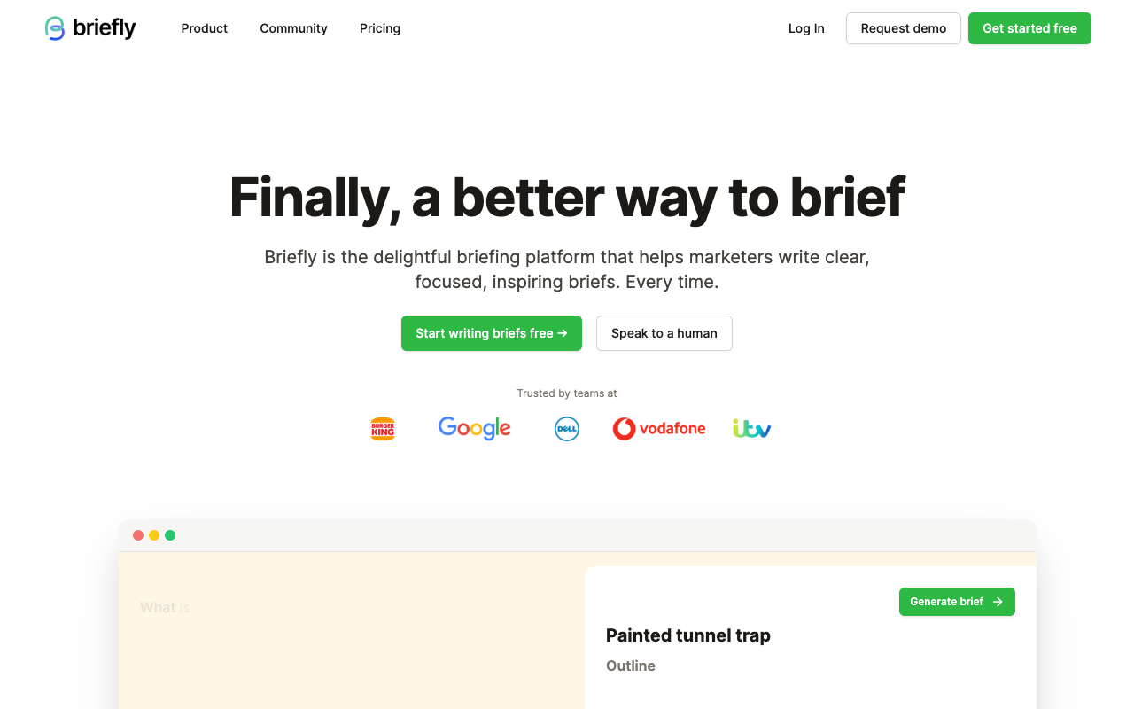 Briefly - The AI Powered Briefing Platform
