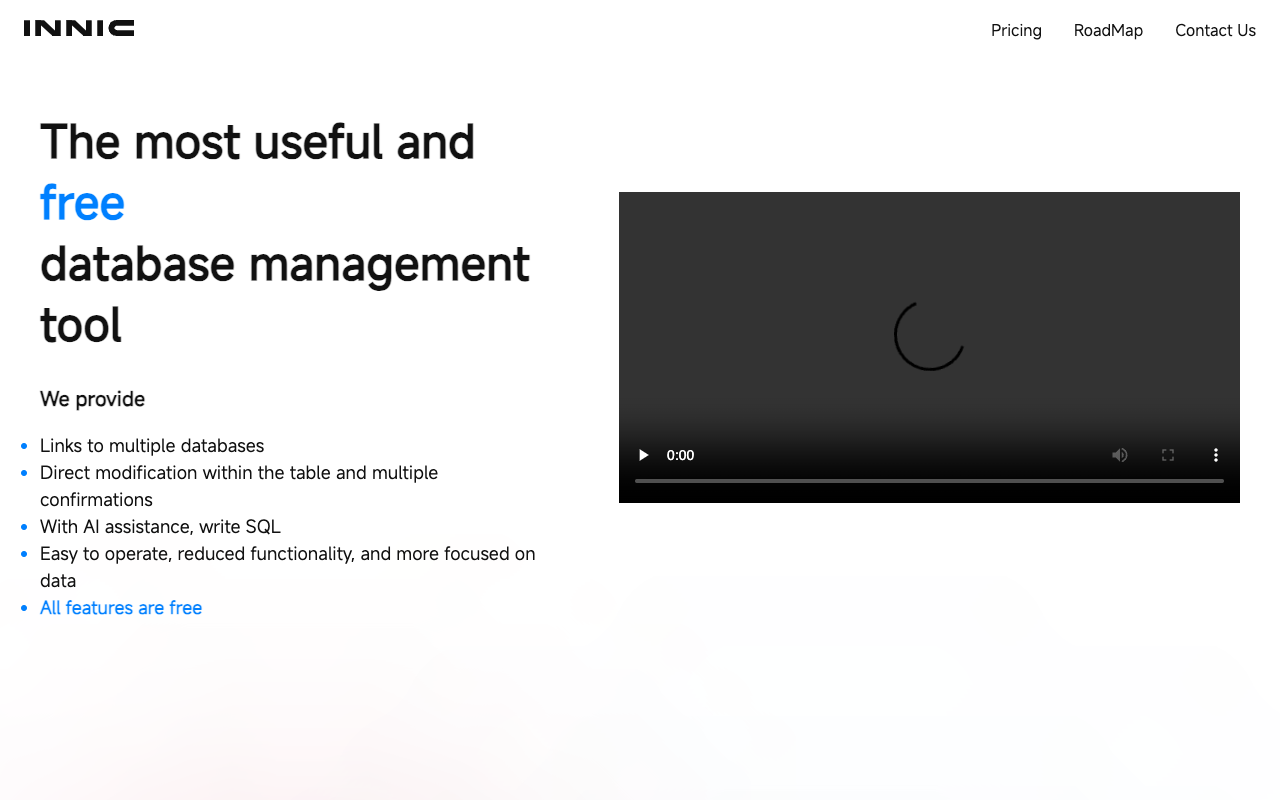Innic Data - Simplify Database Management with AI