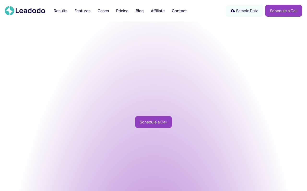 Leadodo - AI-Powered Lead Generation for Web Agencies