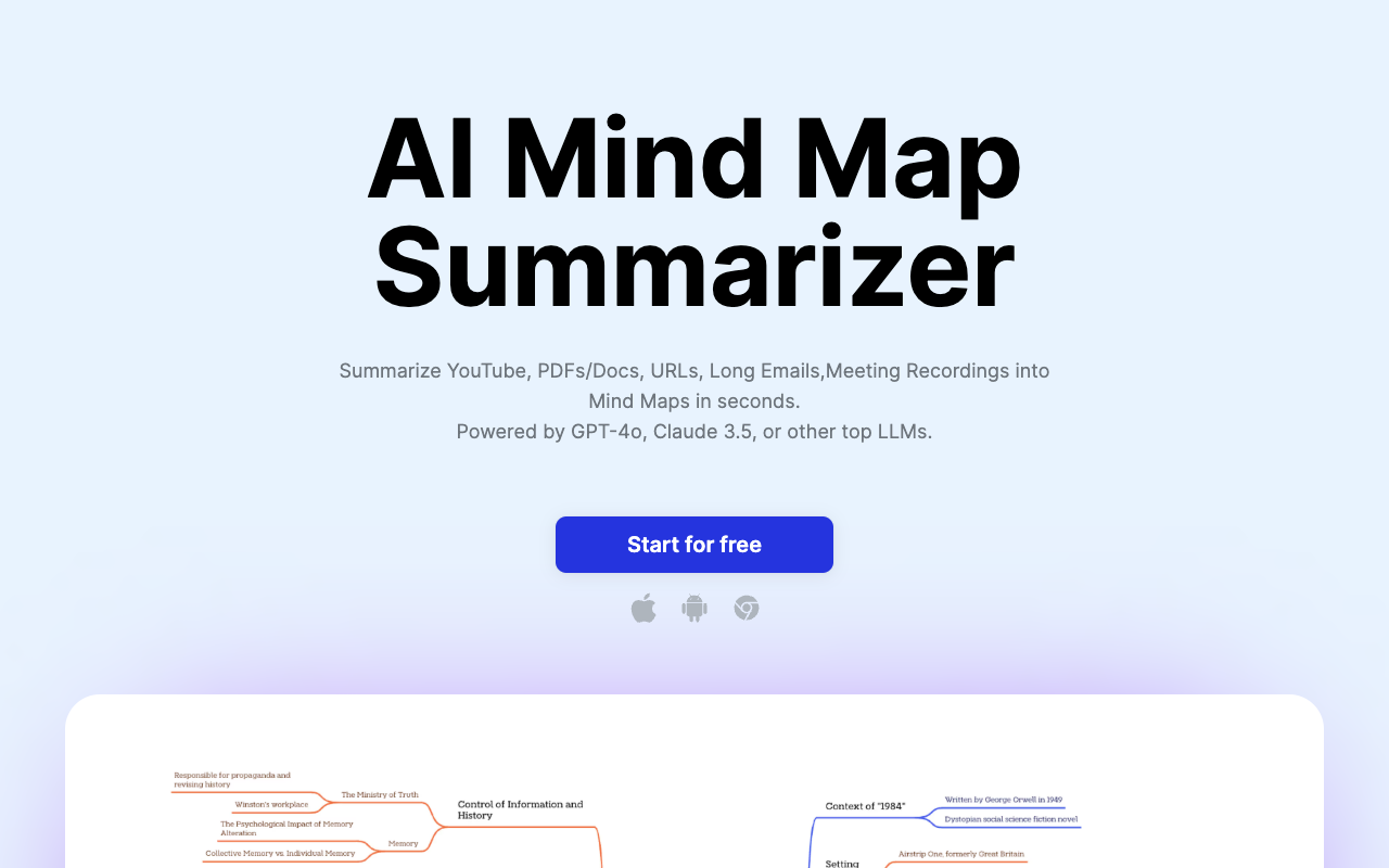 Mapify - Generate Mind Maps with AI Efficiency