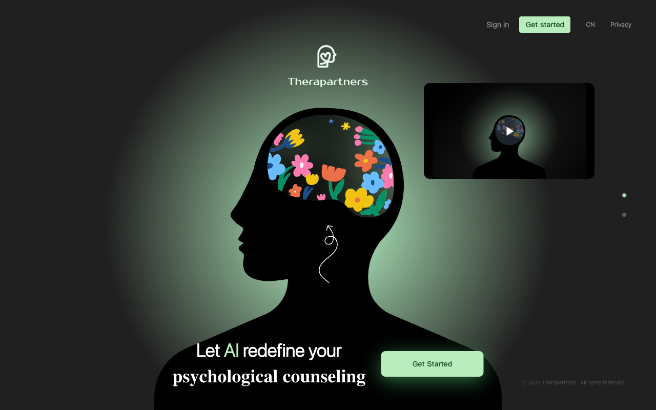 Therapartners - Your AI-powered therapy assistant