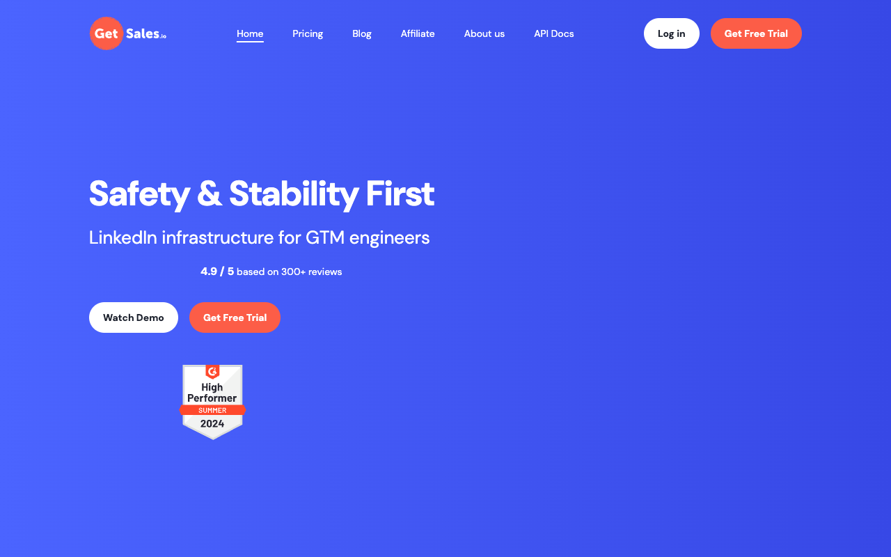 GetSales.io - Streamline Your LinkedIn Outreach with the GetSales Ecosystem