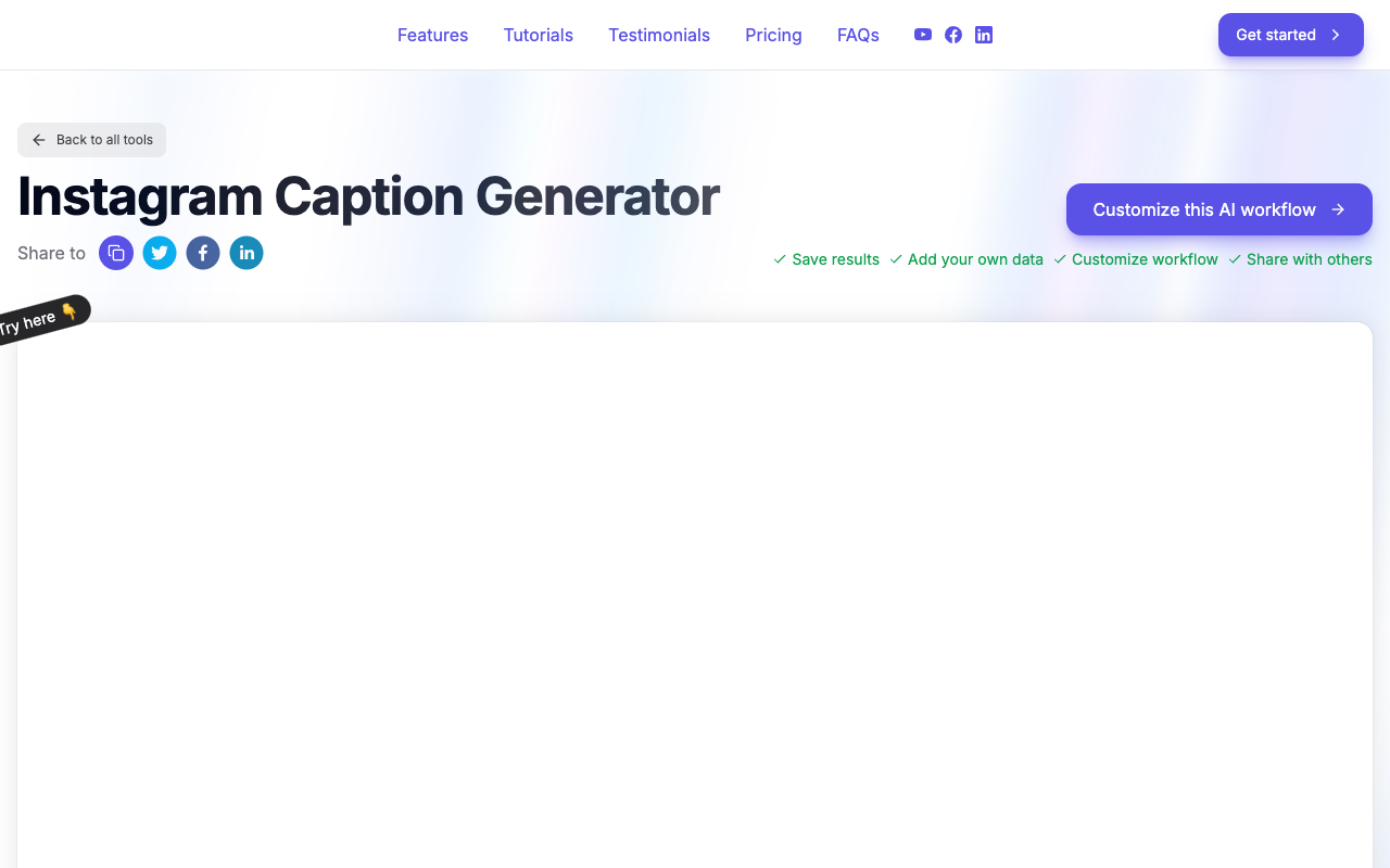 Instacap - AI magic for Instagram captions that captivate