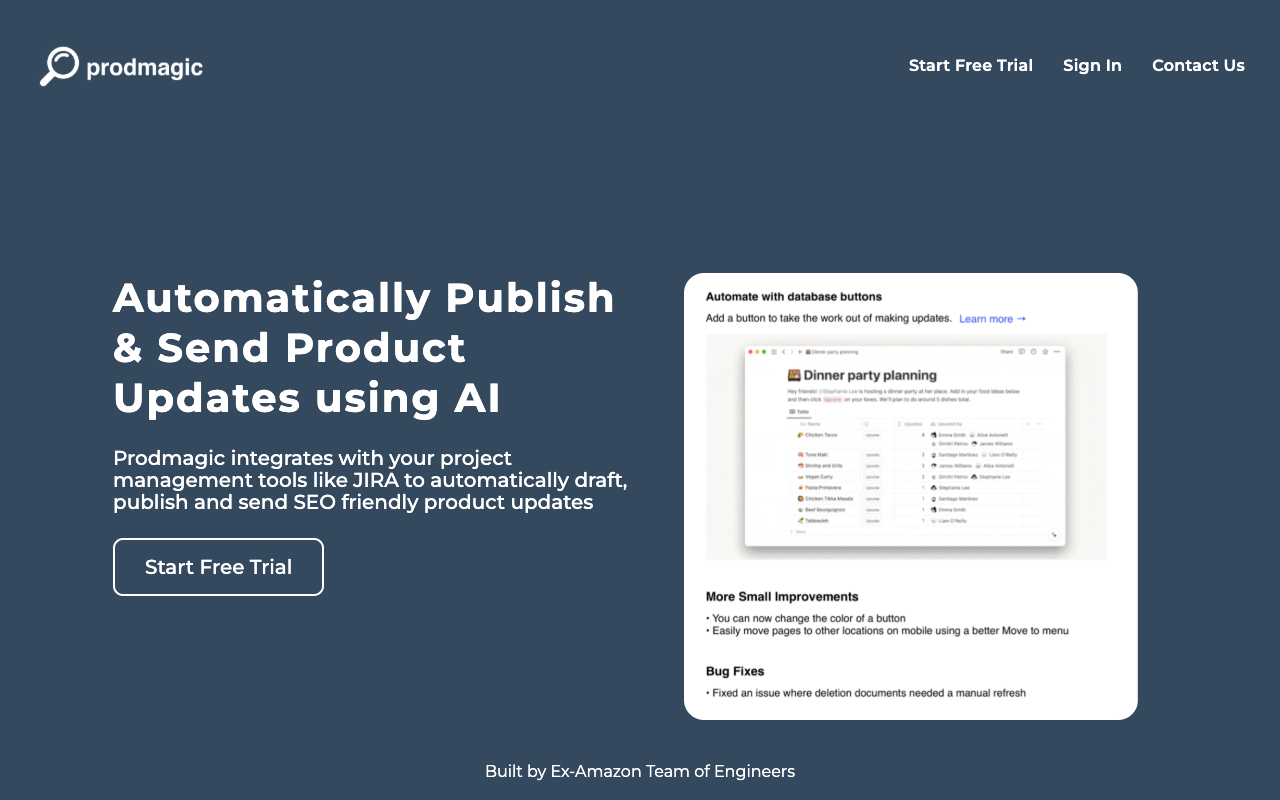 Prodmagic - Build Advanced Chatbots in Minutes