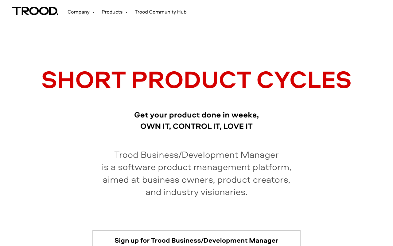 Trood Business/Development Manager - AI powered product management and the community ecosystem