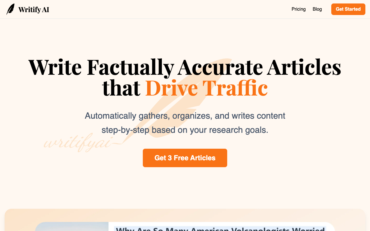 Writify AI - Revolutionizing Content Creation with Human-like Precision AI Writing