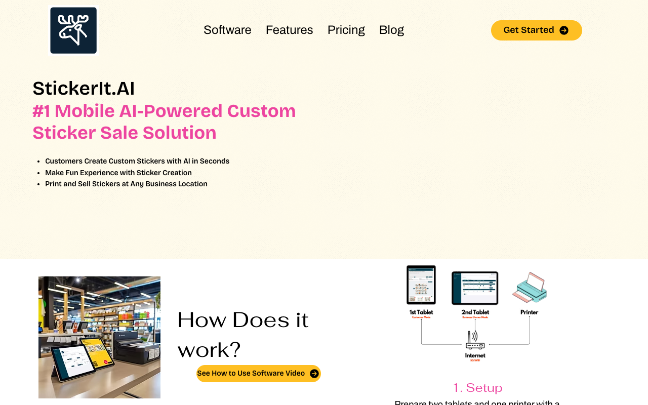 StickerIt.AI - Run your AI sticker business anytime, anywhere