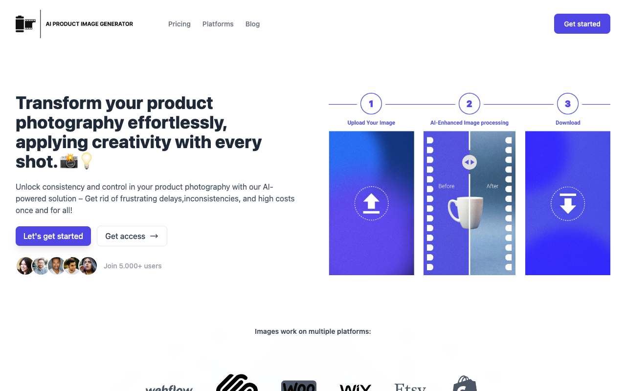 AI Product Image Generator - AI-perfected product photography!