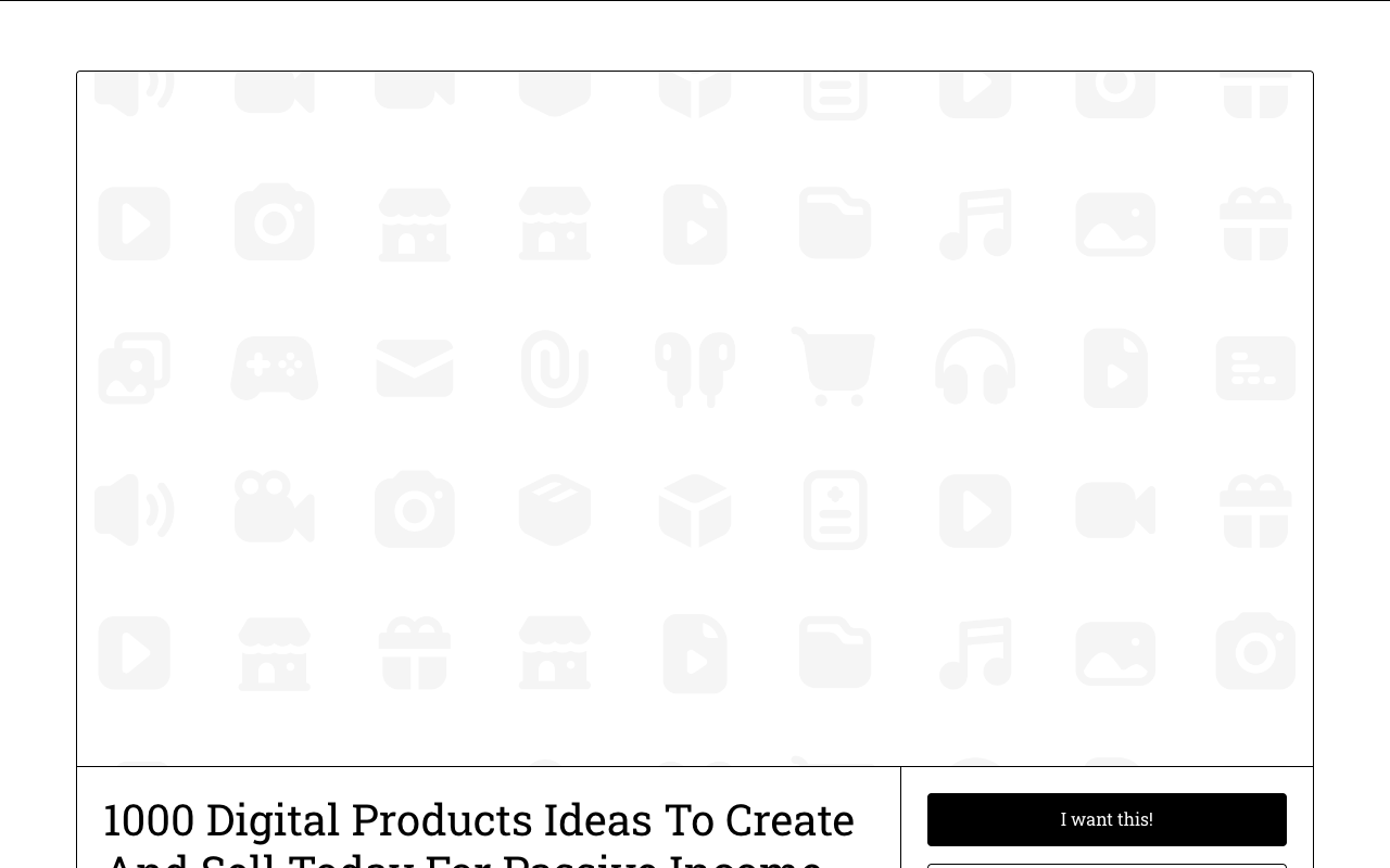 Discover 1000+ Easy Digital Products Ideas for Your Small Business