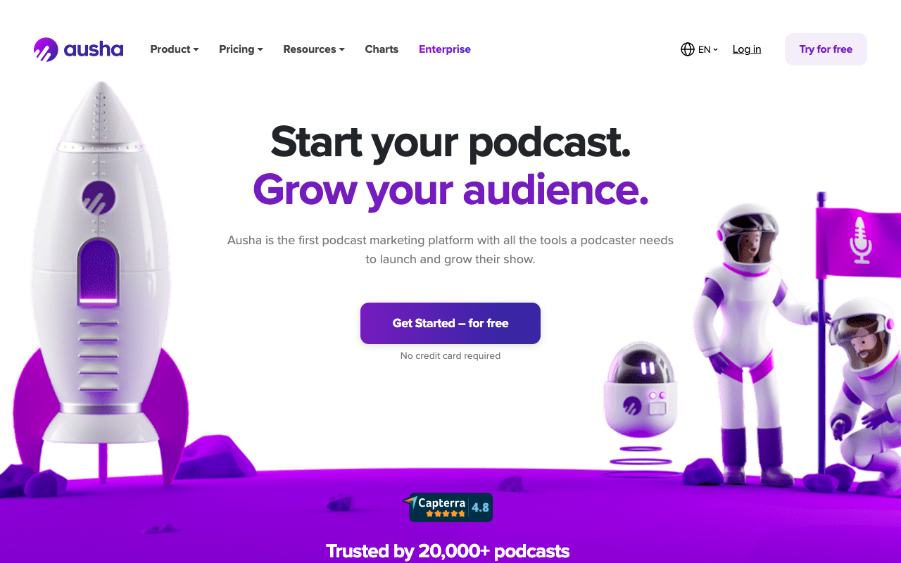 Ausha - The All-in-One Platform to Launch and Expand Your Podcast