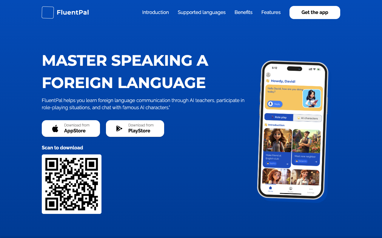 FluentPal - Mastering Language Learning with AI