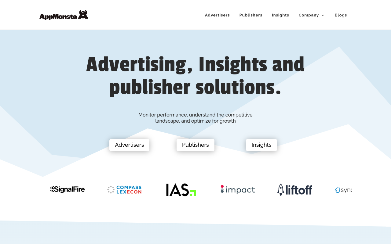 AppMonsta Ignite - Power Your Success with Data Analysis, AI, and Advertising Tools