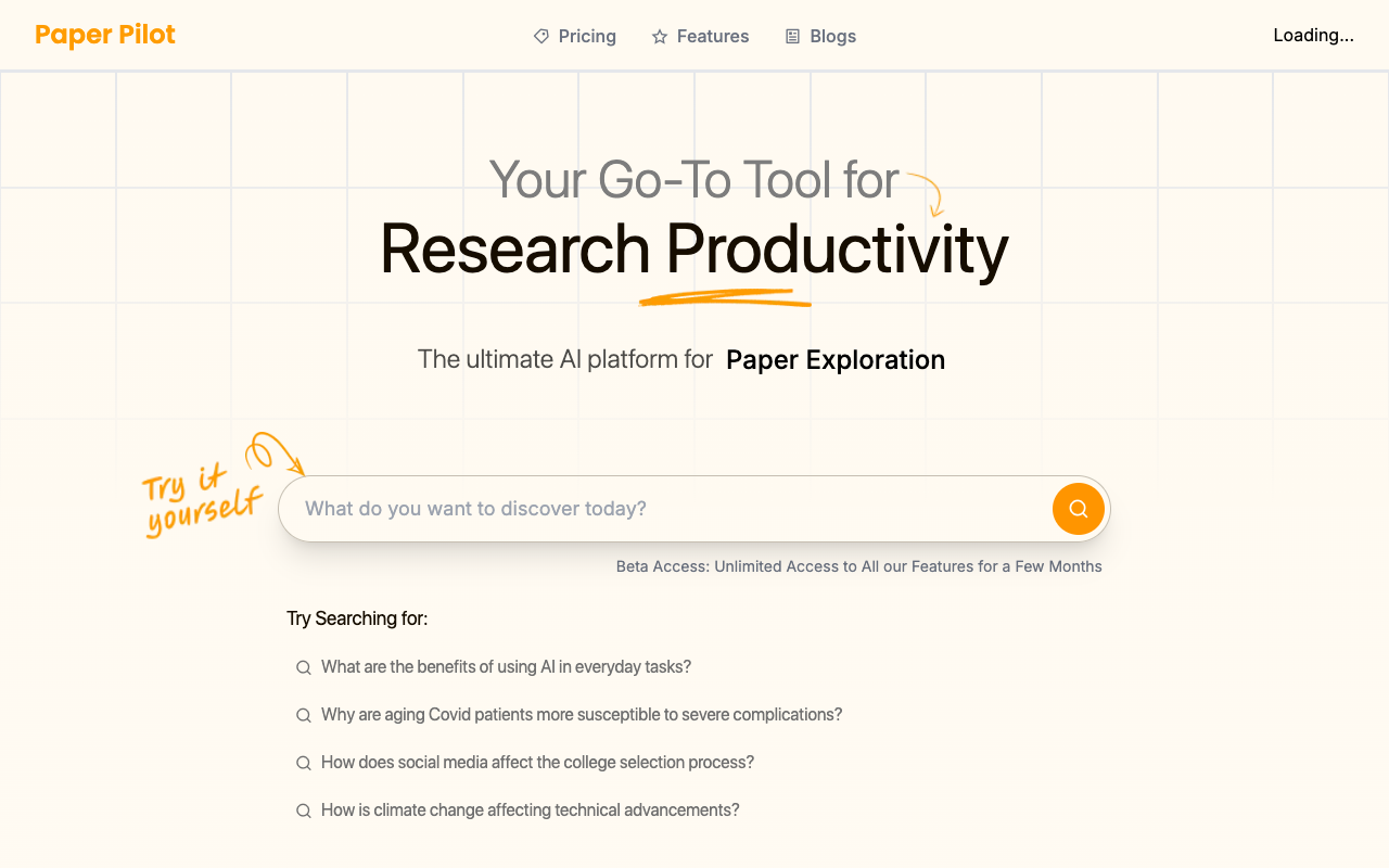 Paper Pilot - The Ultimate AI Tool for Research Summaries, Insights, and Audio Guides