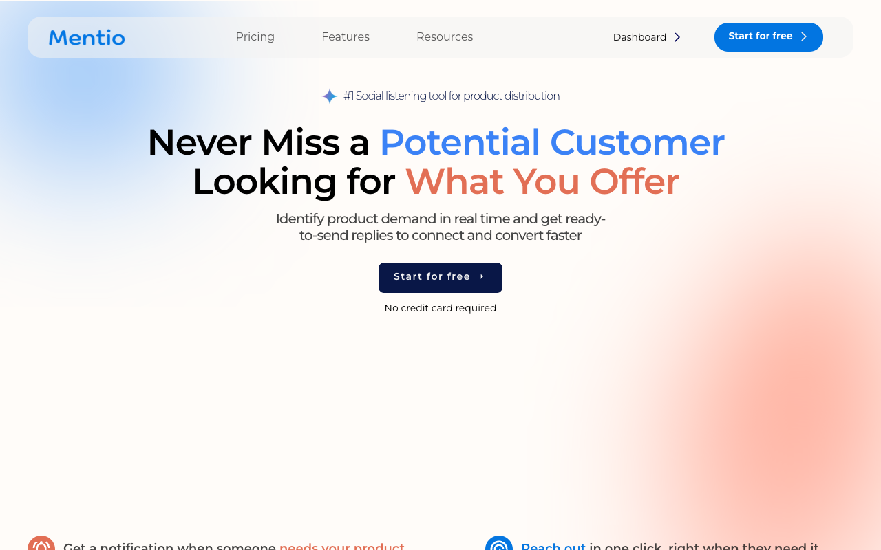Mentio - AI Bot That Plugs Your Product into Online Conversations