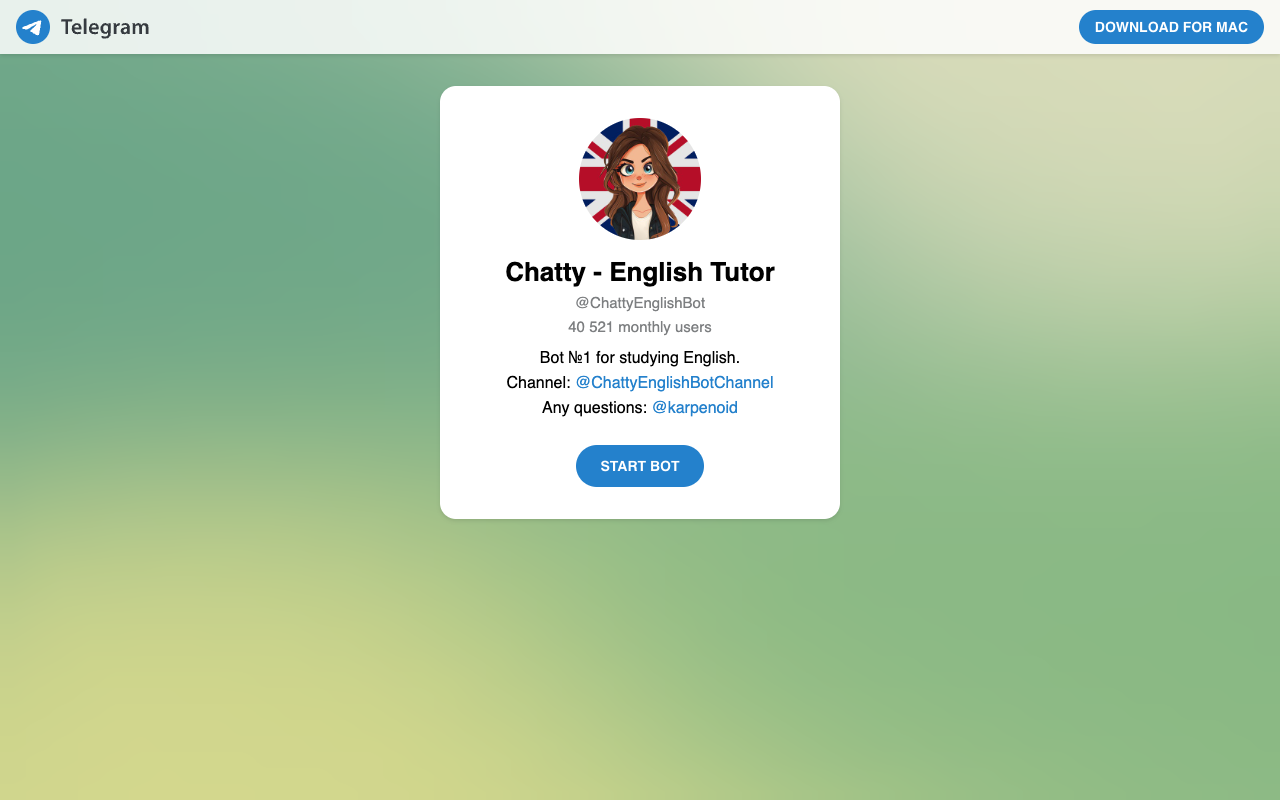 Chatty - English Tutor: Learn English Through Engaging Conversations