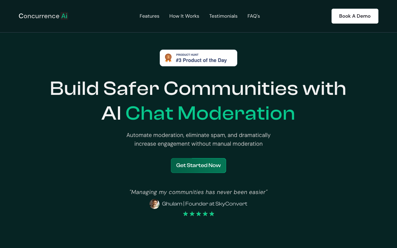 Concurrence AI - Manage your communities using AI